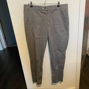 Gray professional pants